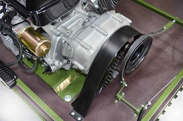 Мотобуксировщик вездеход KOiRA T9 R (понижающий редуктор)